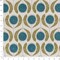 Surf - Aqua & Teal,Green Abstract & Geometric Upholstery Fabric 54 Inches"